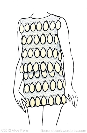 - alice-frenz-sketch-of-stephen-sprouse-paillette-minidress