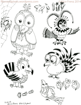 alice-frenz-pattern-motif-illustration-sketchbook-fancy-birds-pill-bugs-2014-11-24-002