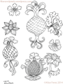 alice-frenz-pattern-motif-sketchbook-pineapple-flower-turnip-2014-11-23-003