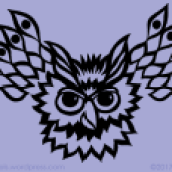 mountain-spirit-owl-alice-frenz-photoshop-repeat-pattern-design-600x400